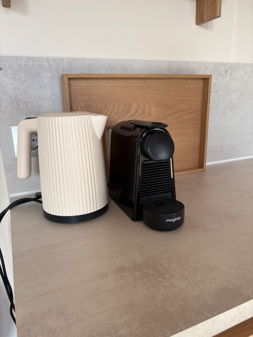Nespresso en waterkoker
